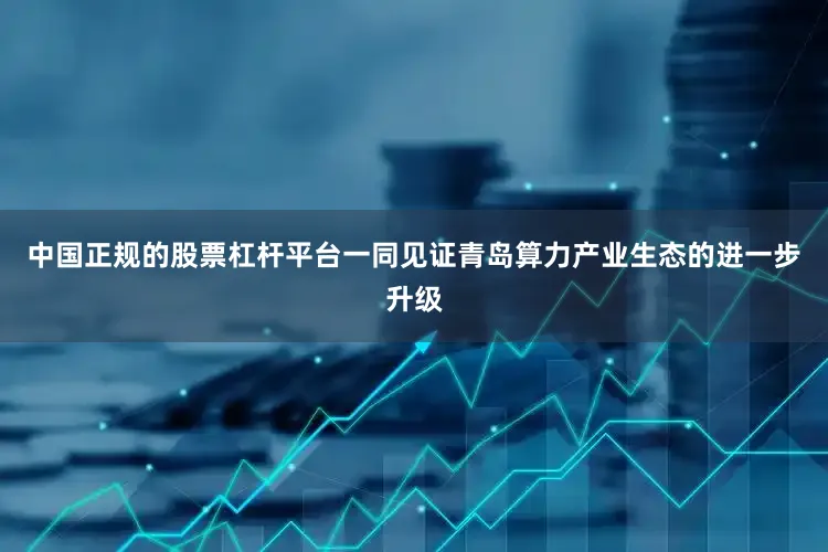 中国正规的股票杠杆平台一同见证青岛算力产业生态的进一步升级